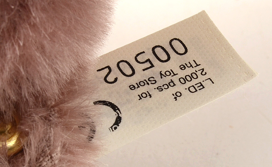 Steiff "Dicky Mauve" and "Dicky Rose" Doll Set