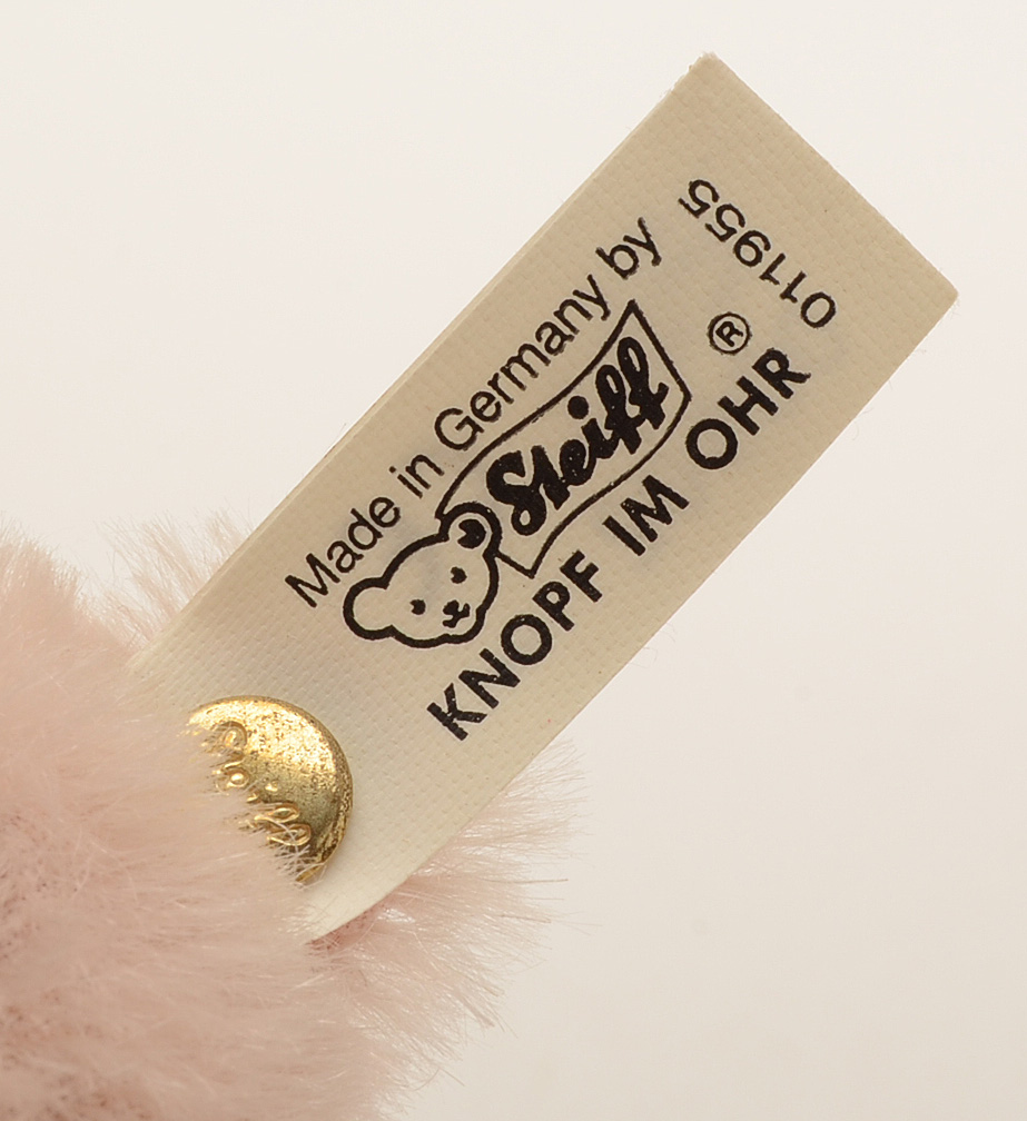 Steiff "Dicky Mauve" and "Dicky Rose" Doll Set