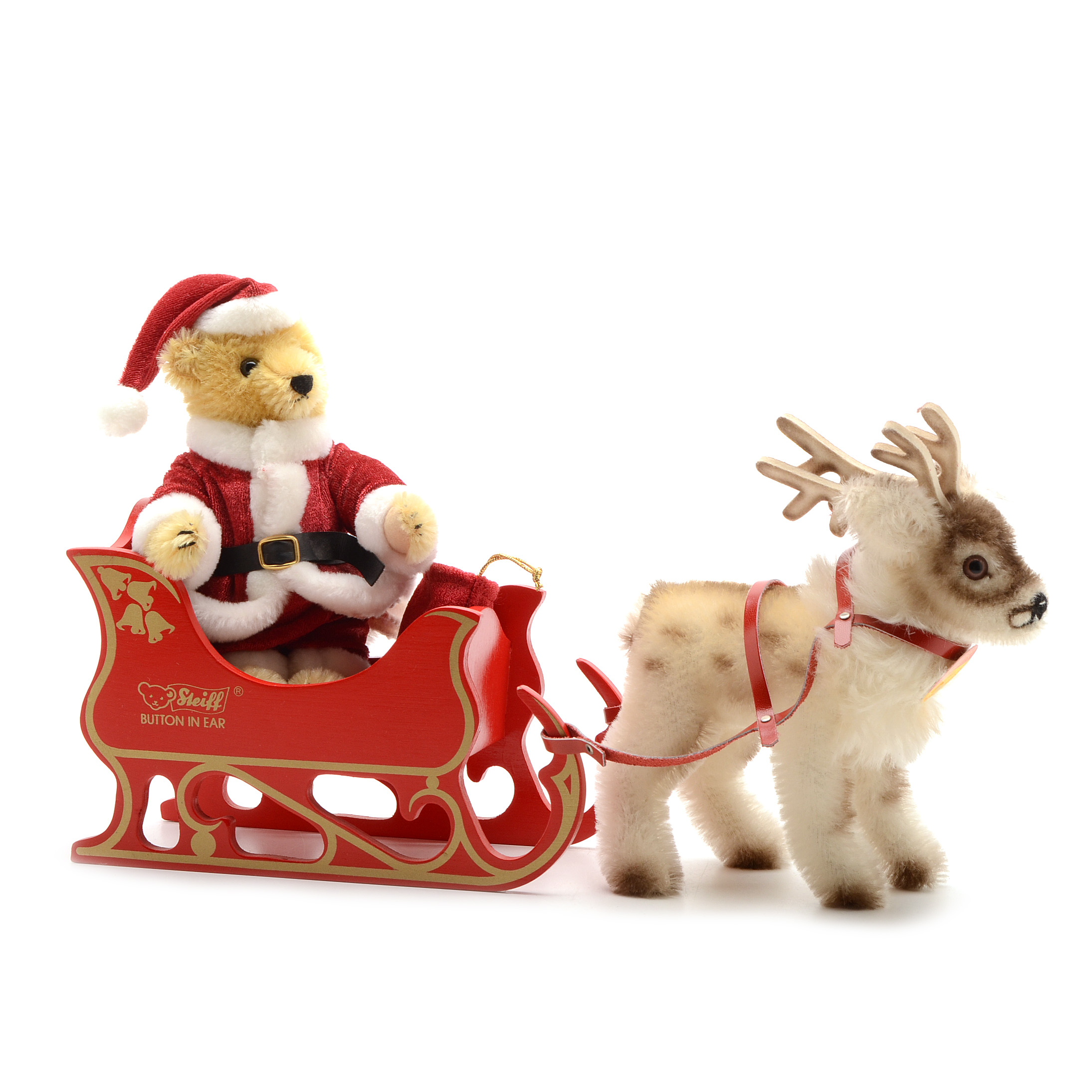 German Made Steiff "Friends of Christmas" Set