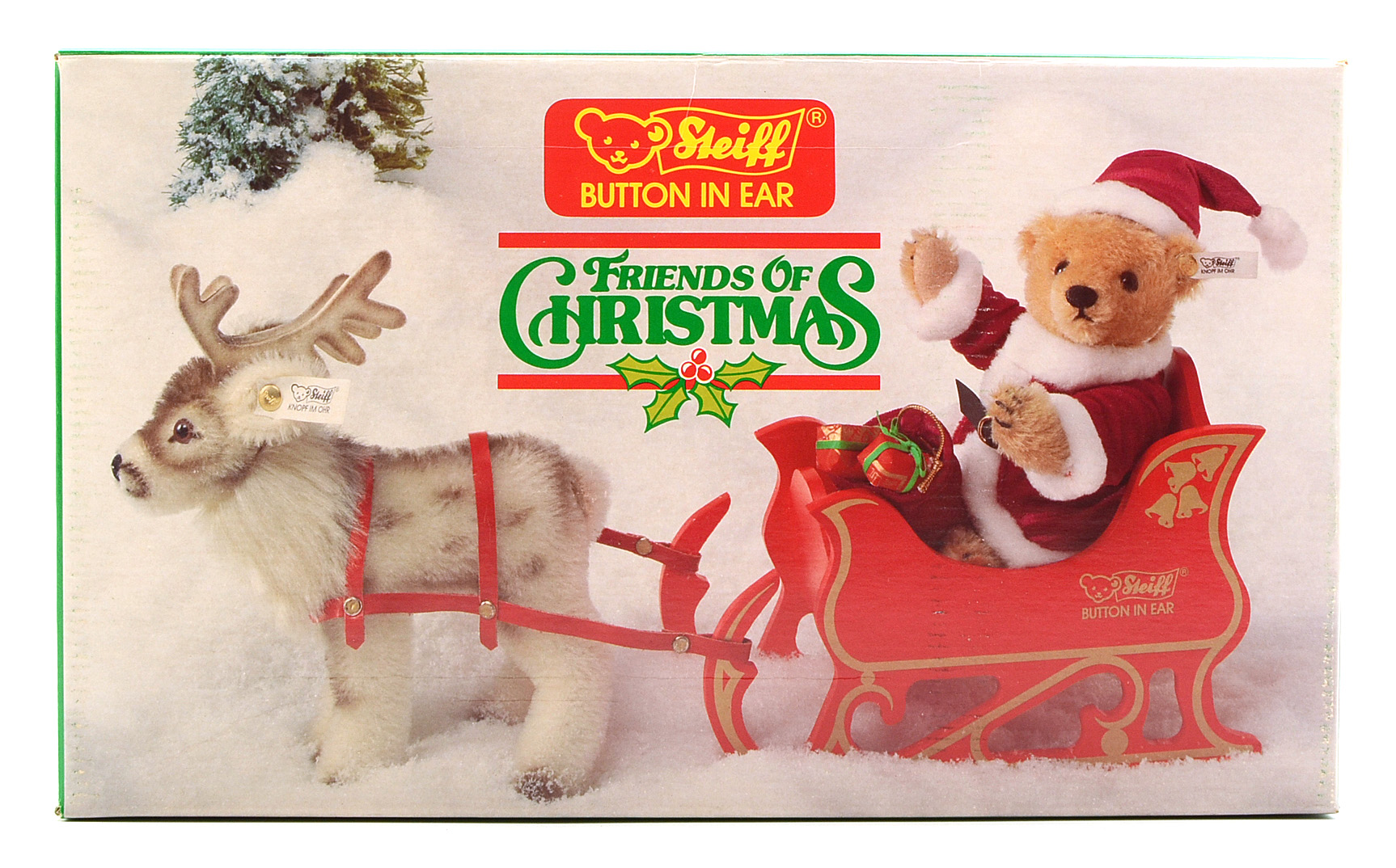 German Made Steiff "Friends of Christmas" Set