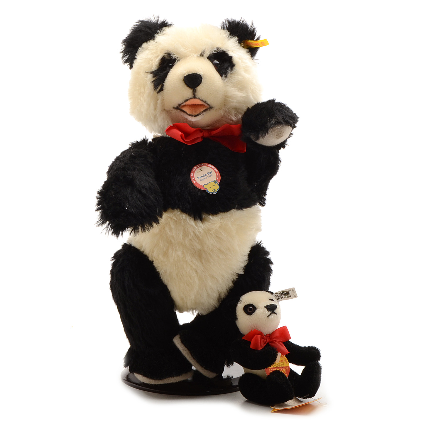 Steiff Official Replica 1938 Panda Bear and Friend