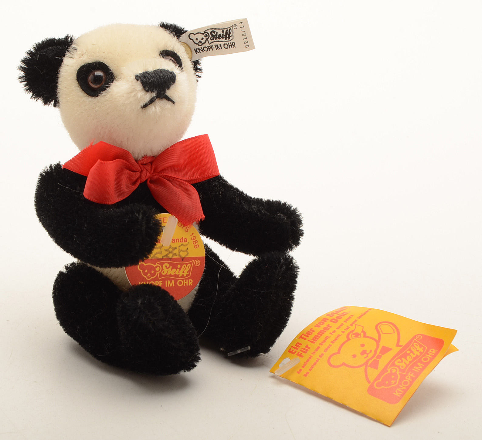Steiff Official Replica 1938 Panda Bear and Friend