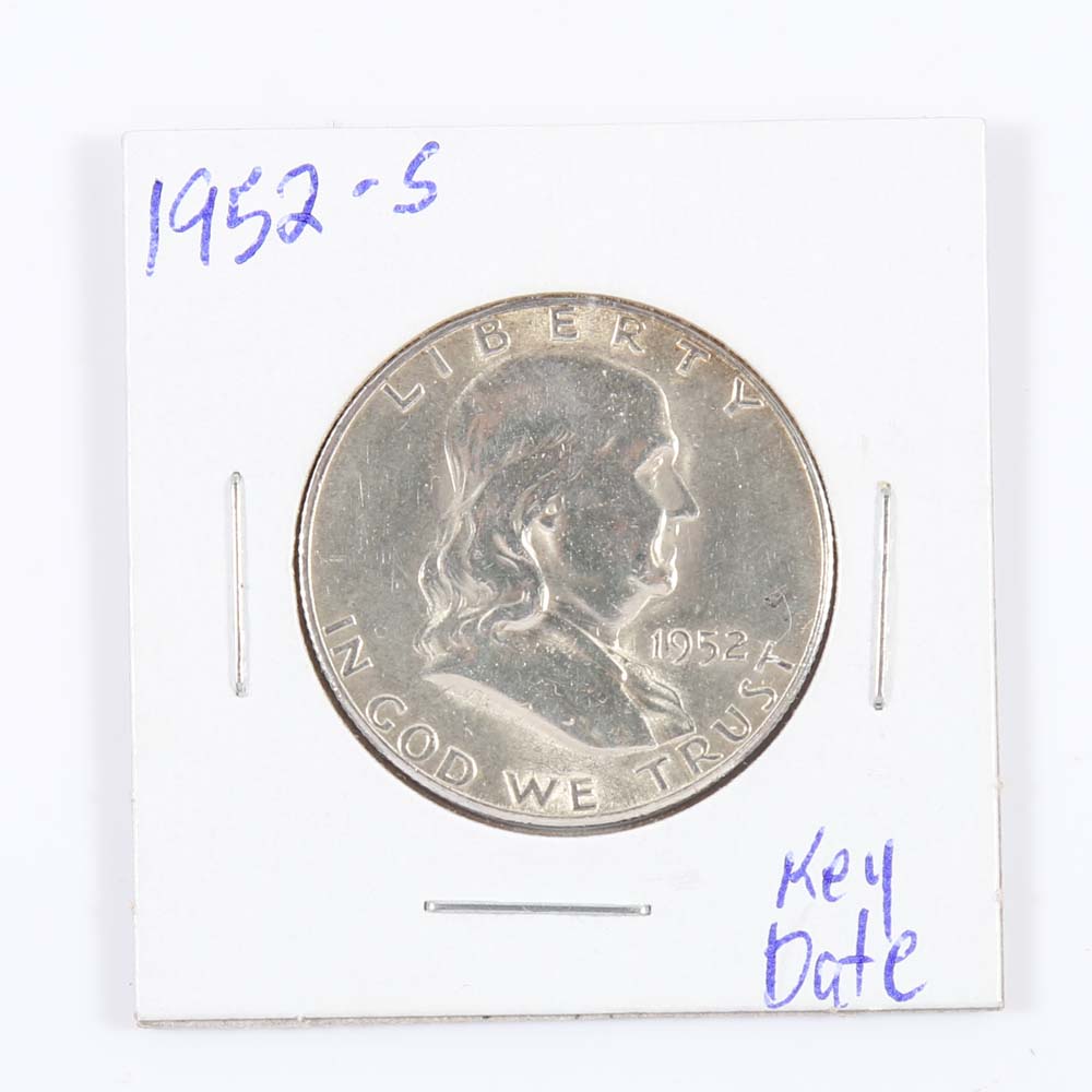 1951-S and 1952-S Half Dollars
