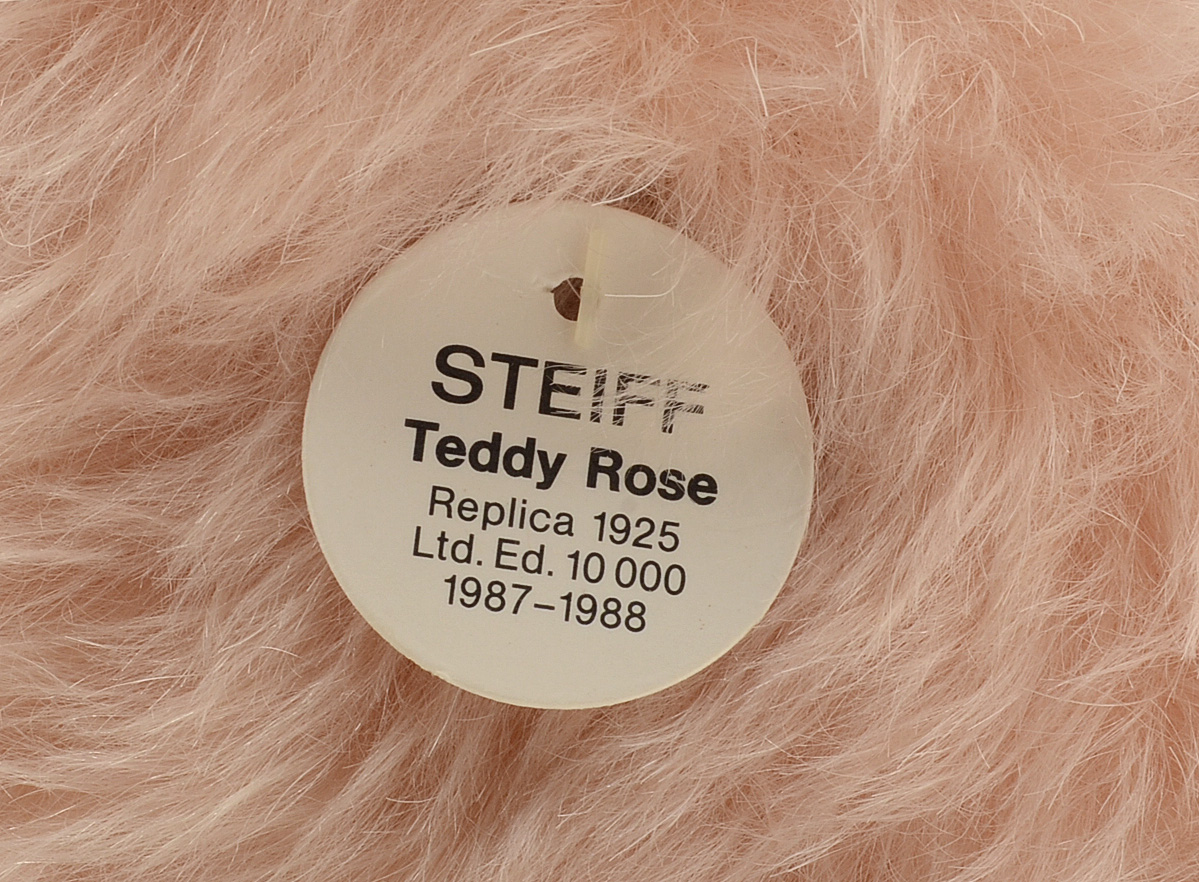 Steiff Official Replica of the 1925 Teddy Rose Bear