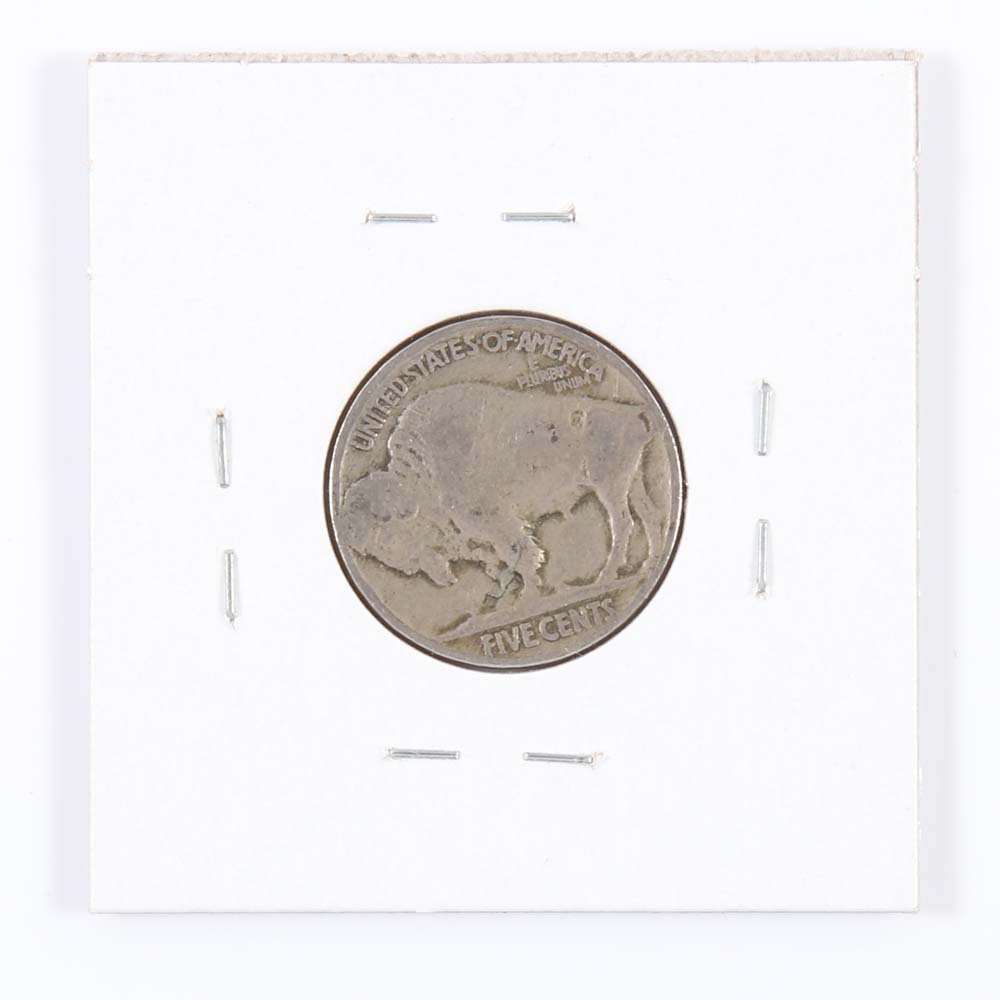 Eight 1927-1935 Buffalo Nickels