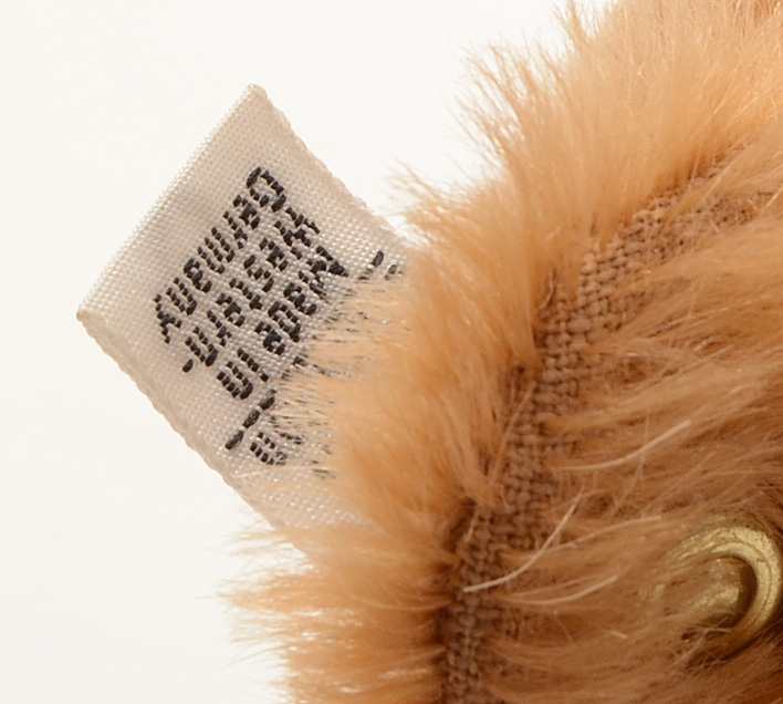 Steiff 1984 Cinnamon Mohair Teddy Bears Collector's Set of Four