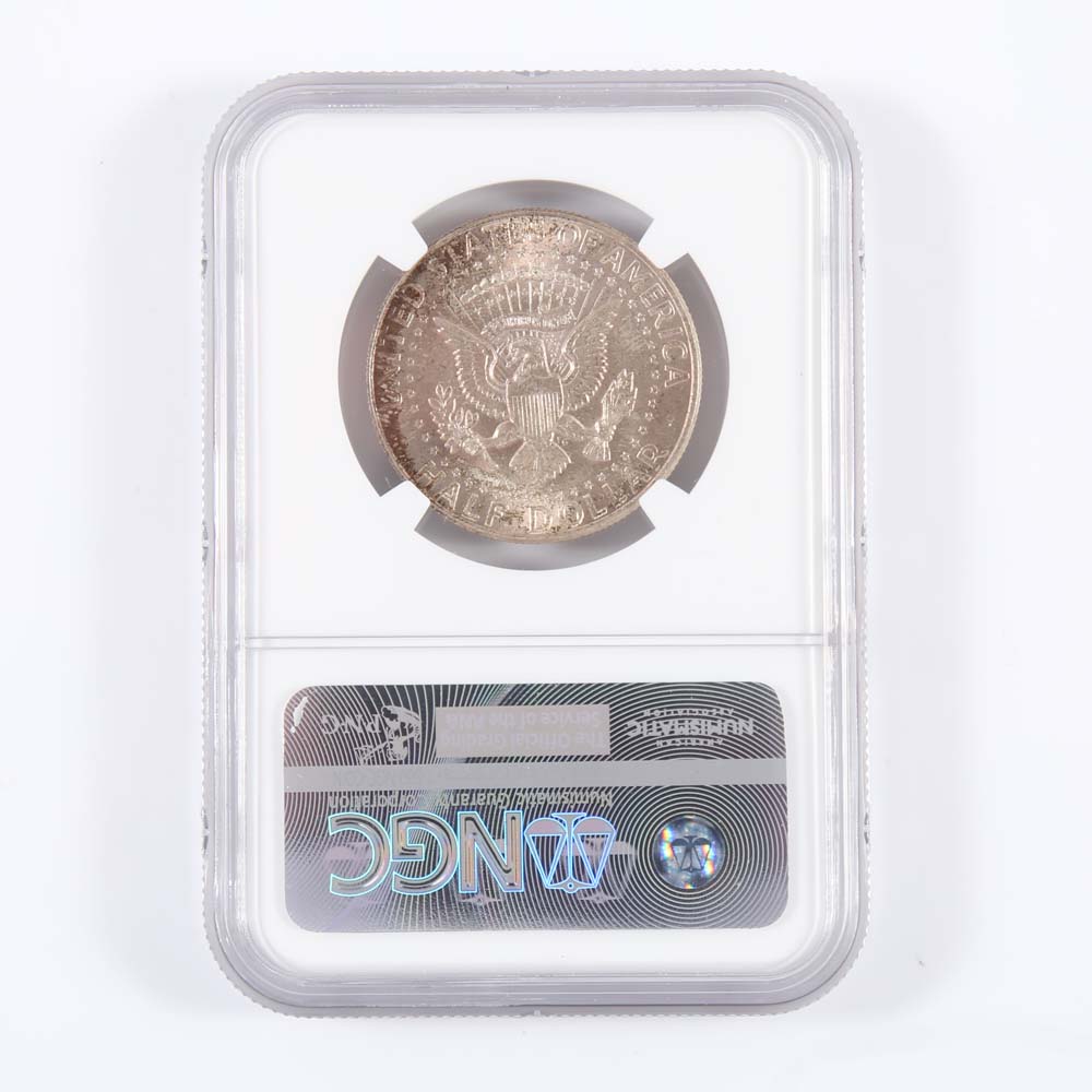 MS 64 Graded (by NGC) 1964 Kennedy Half Dollars
