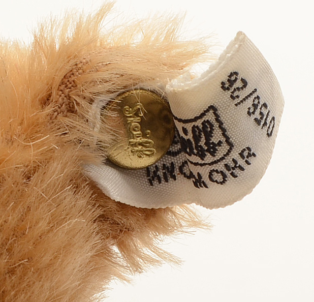 Steiff 1984 Cinnamon Mohair Teddy Bears Collector's Set of Four