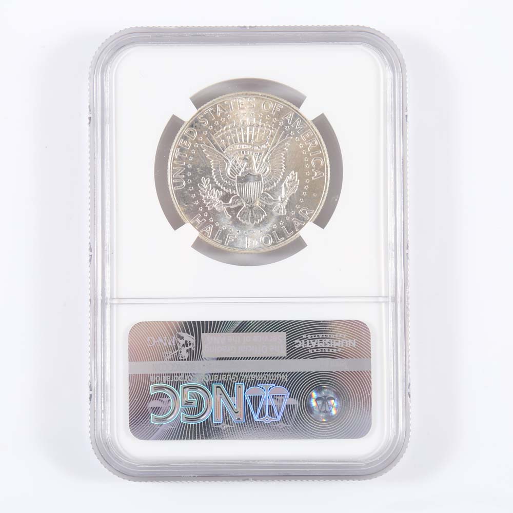 MS 64 Graded (by NGC) 1964 Kennedy Half Dollars