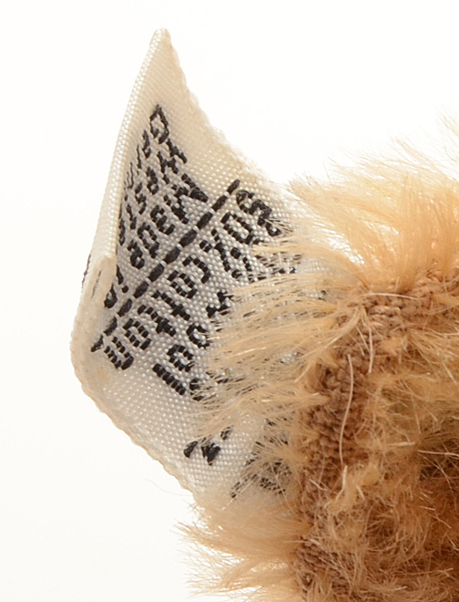 Steiff 1984 Cinnamon Mohair Teddy Bears Collector's Set of Four