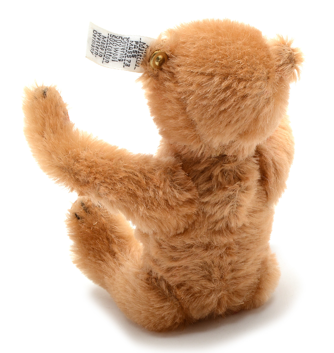 Steiff 1984 Cinnamon Mohair Teddy Bears Collector's Set of Four