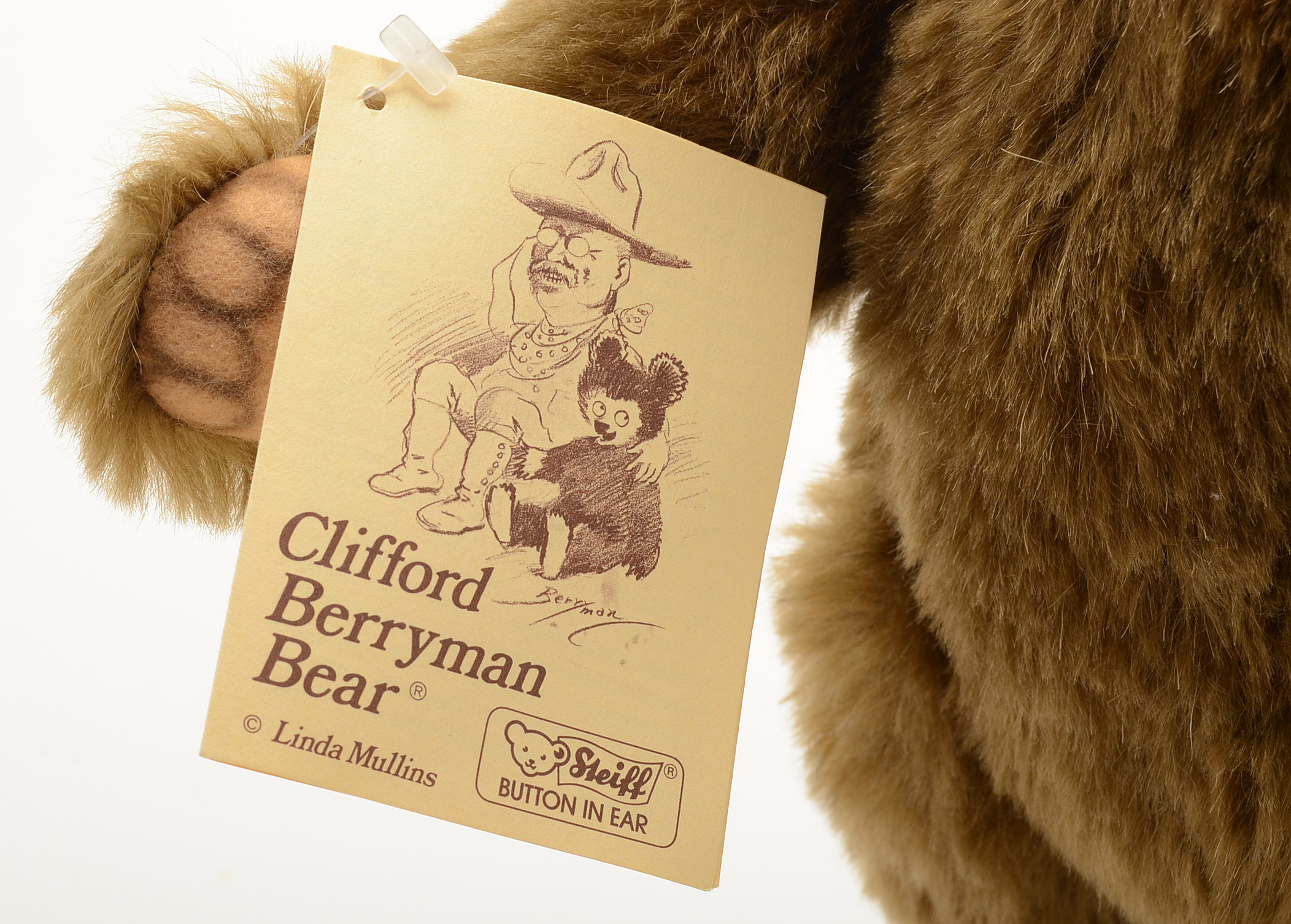 Steiff Official Clifford Berryman Bear