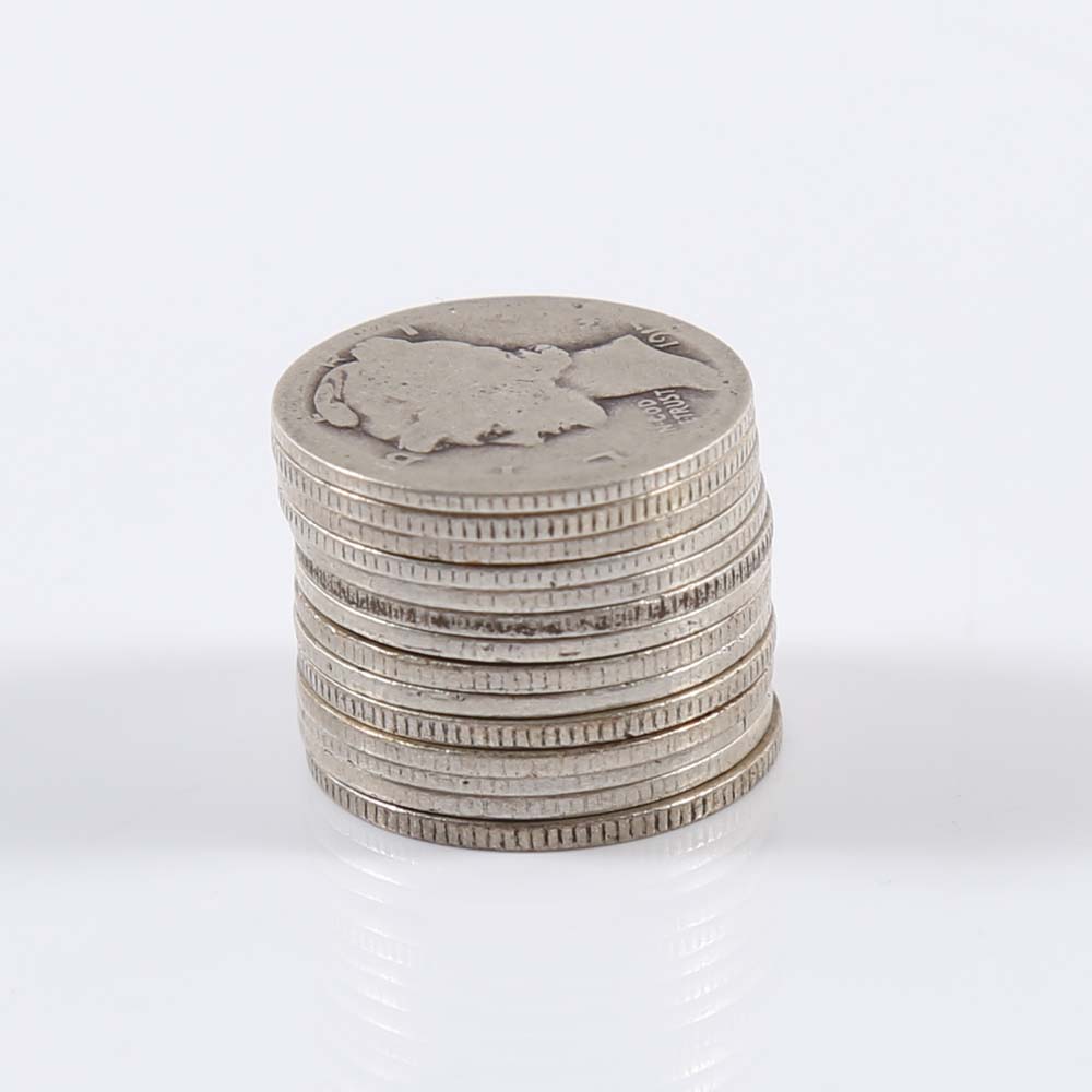 Roll of 1918-1945 Mercury Dimes