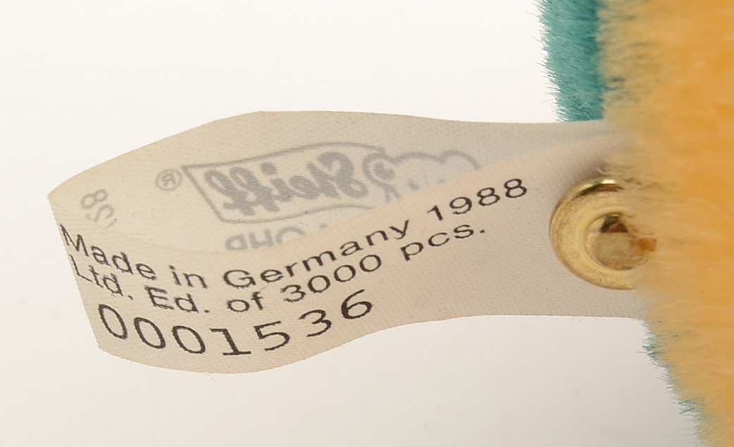 Steiff Special Edition Replica of "Roly Poly Bear and Clown Dolls