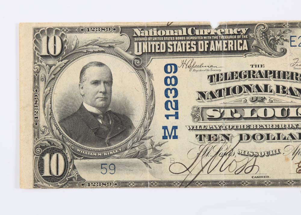 Series 1902 $10 National Bank of Saint Louis Note