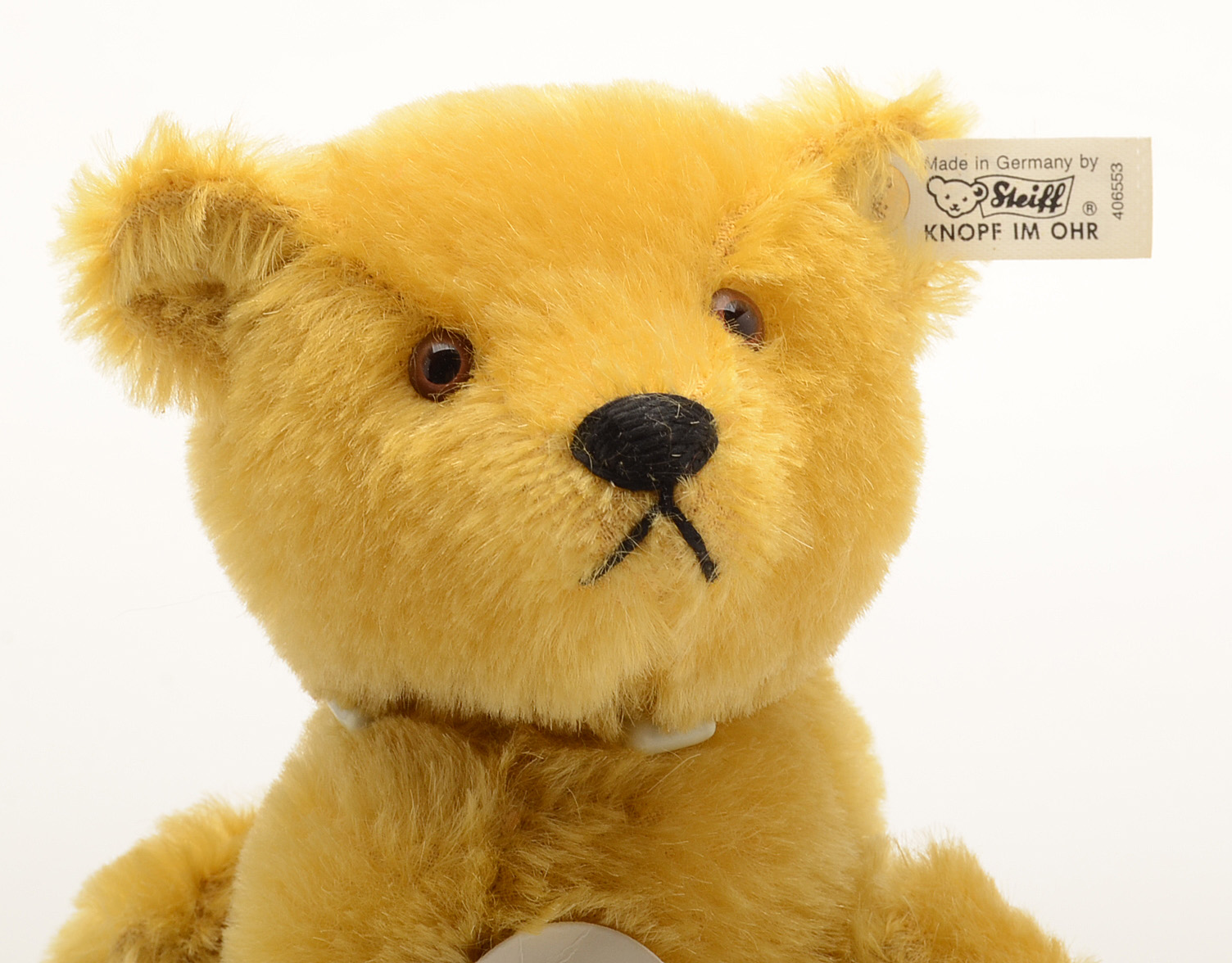 Steiff Official Replica of the 1909 Somersault Teddy with Clockwork Movement