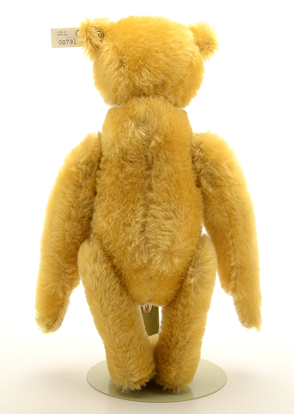 Steiff Official Replica of the 1909 Somersault Teddy with Clockwork Movement