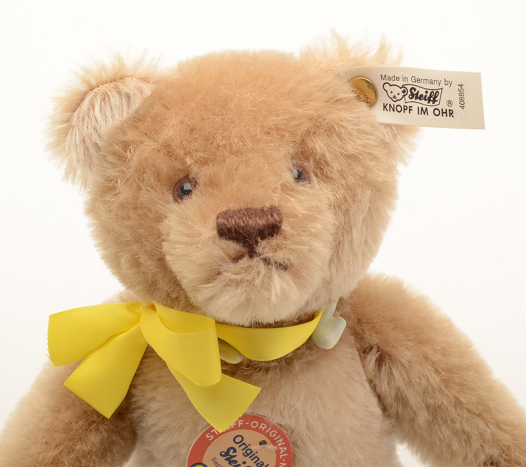 Steiff Replica 1955 Teddy Bear with Neck Mechanism