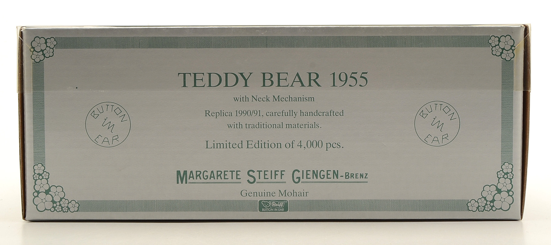 Steiff Replica 1955 Teddy Bear with Neck Mechanism