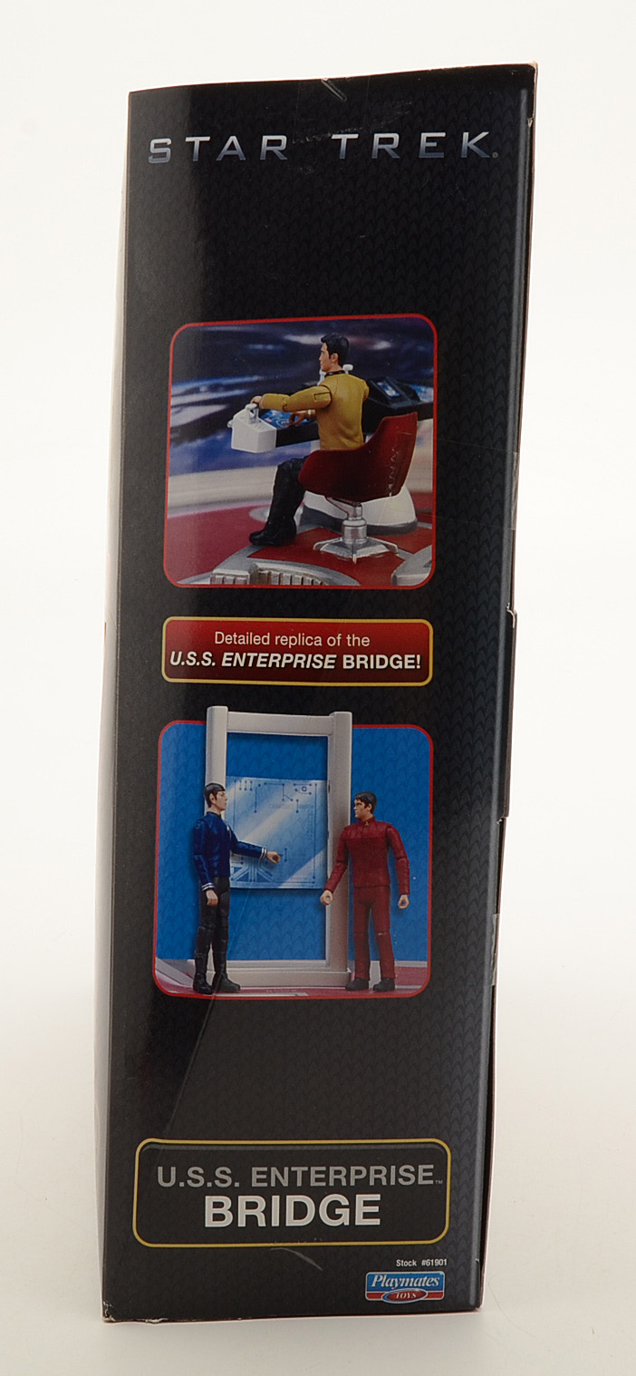 2009 “Star Trek” Enterprise Bridge Set with Kirk Figurine