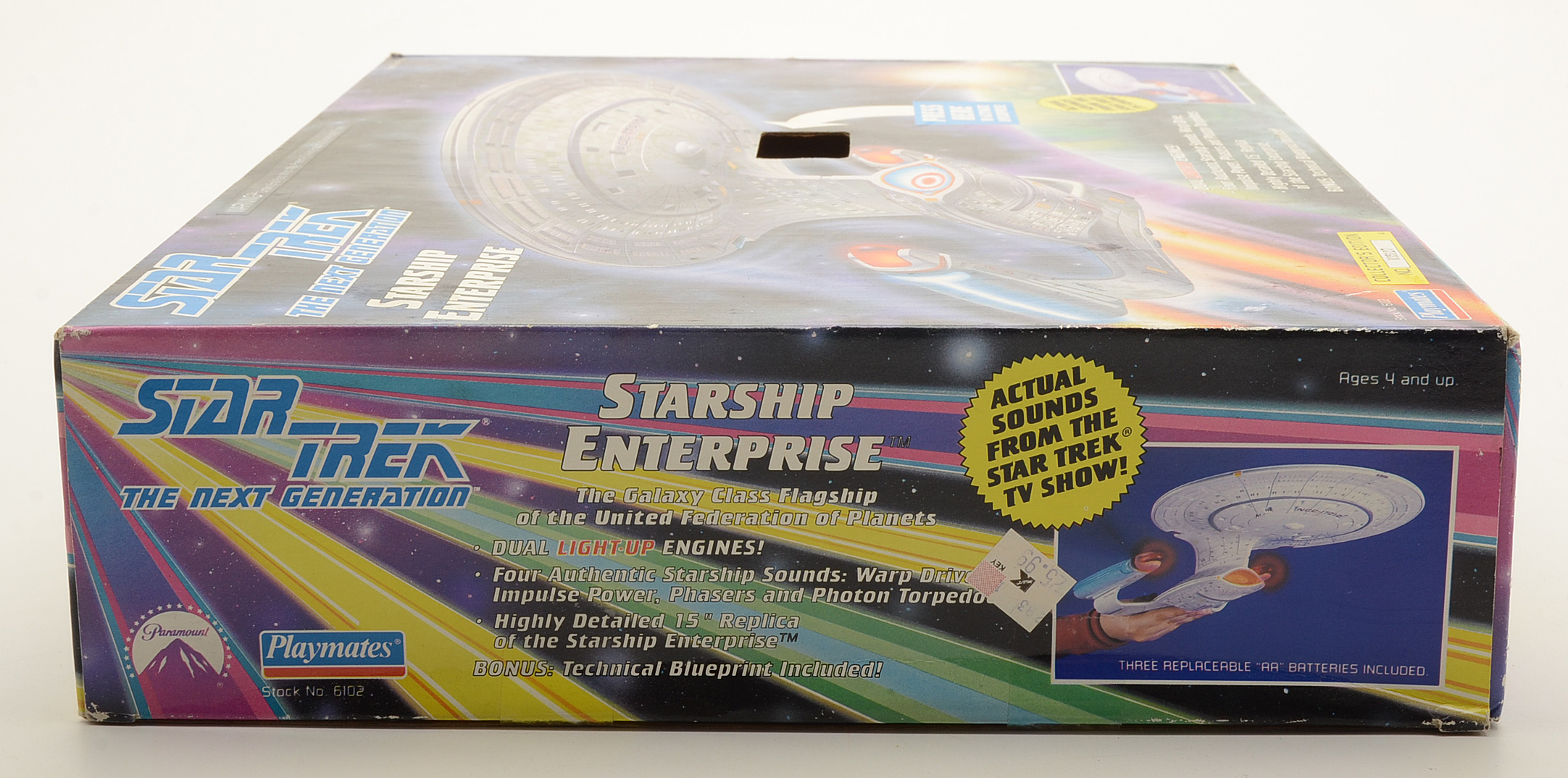 “Star Trek: The Next Generation” Enterprise Toy Ship