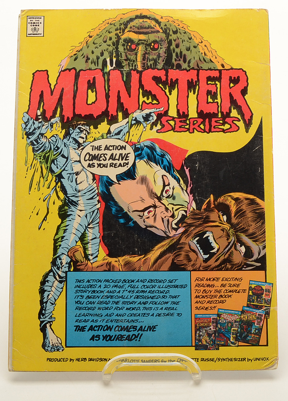 Universal Monster Themed Comic and Glow in the Dark Figures