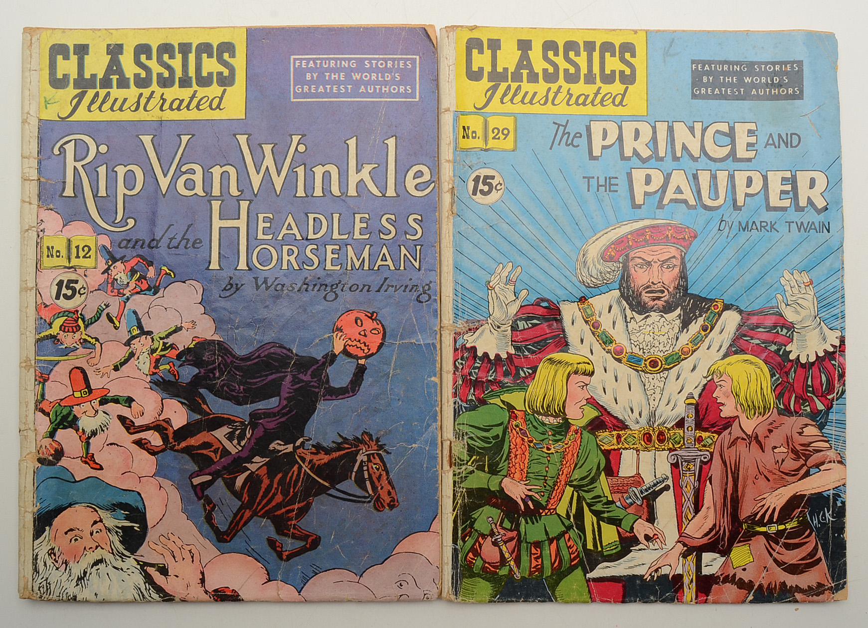 Assorted "Classics Illustrated" Comics