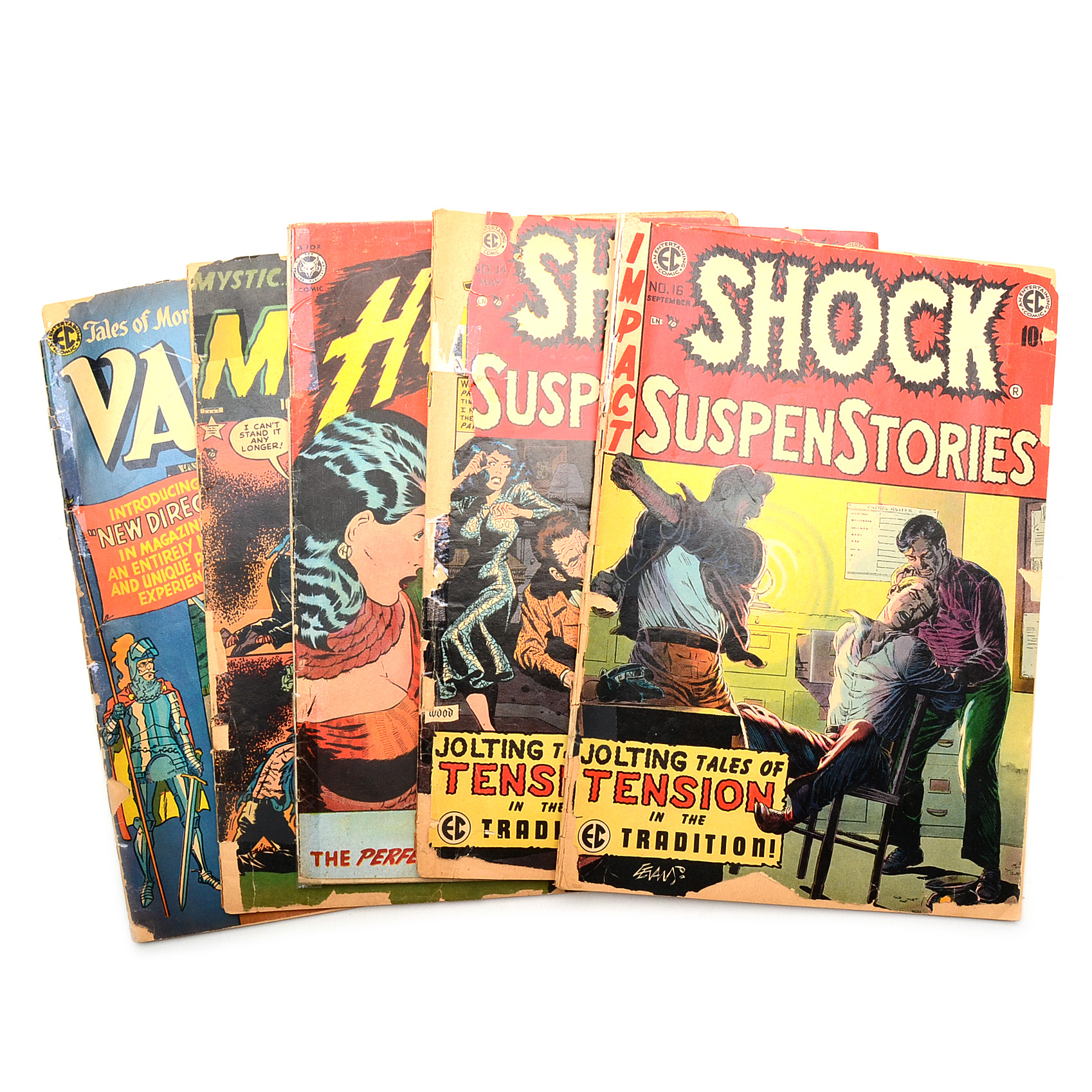 Gold and Silver Age Suspense and Horror Comics