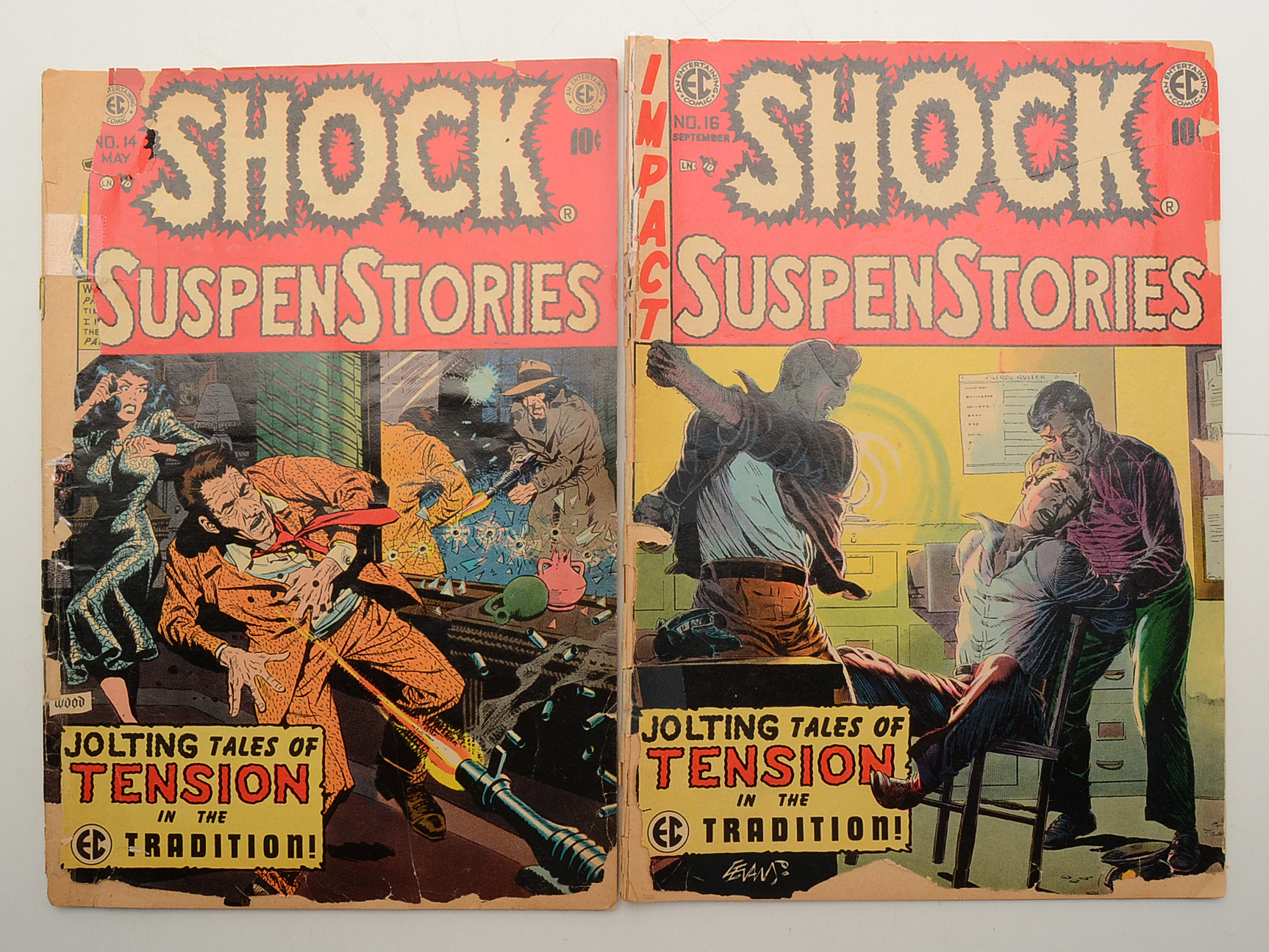 Gold and Silver Age Suspense and Horror Comics