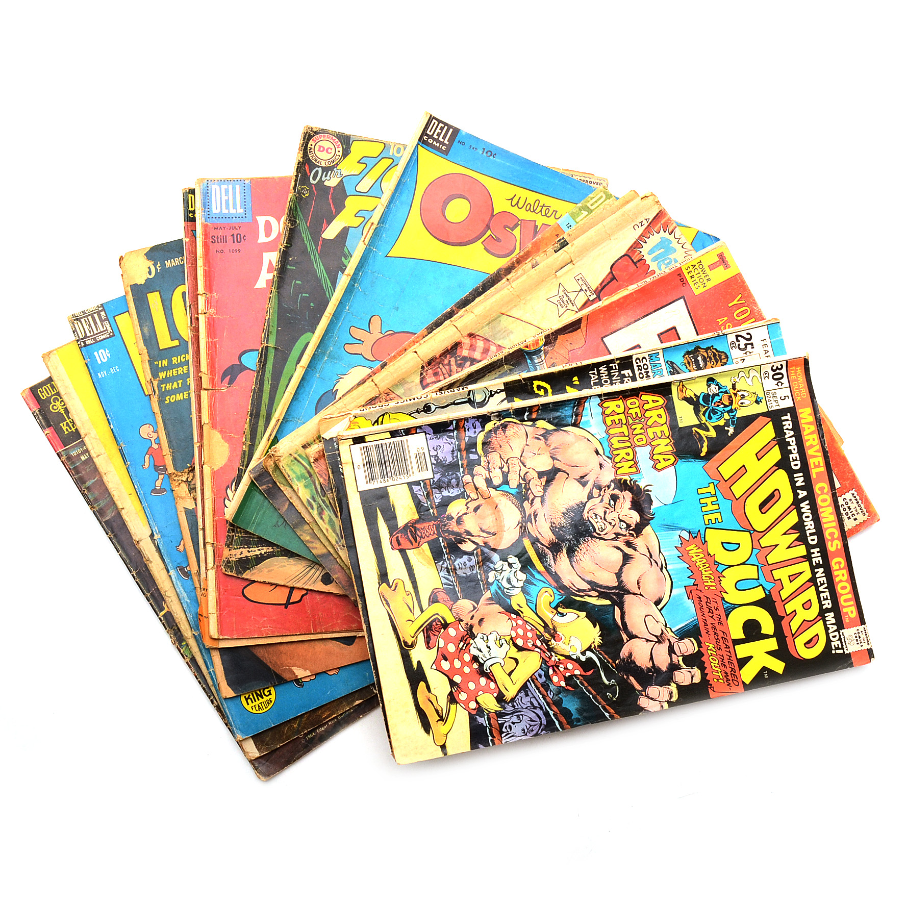 Assorted Gold and Silver Age Comics