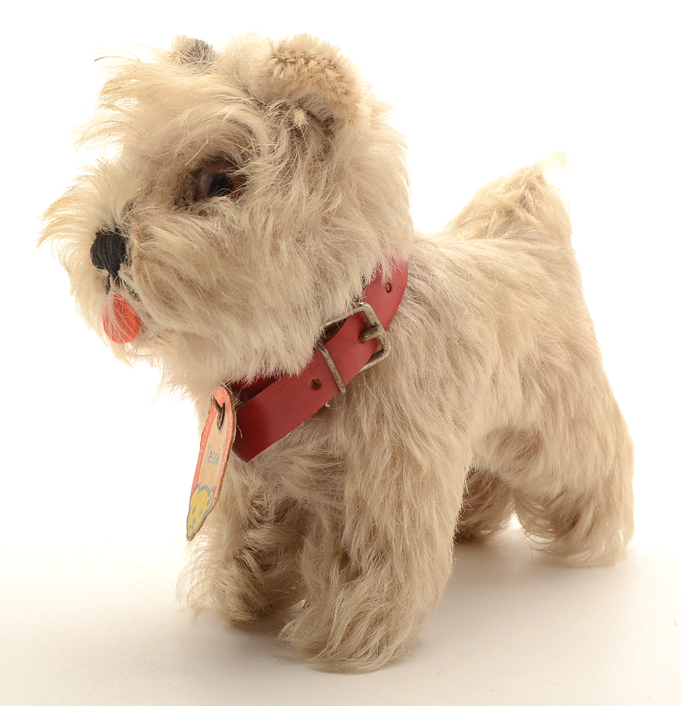 Steiff "Tessie" Schnauzer Dog Stuffed Animal