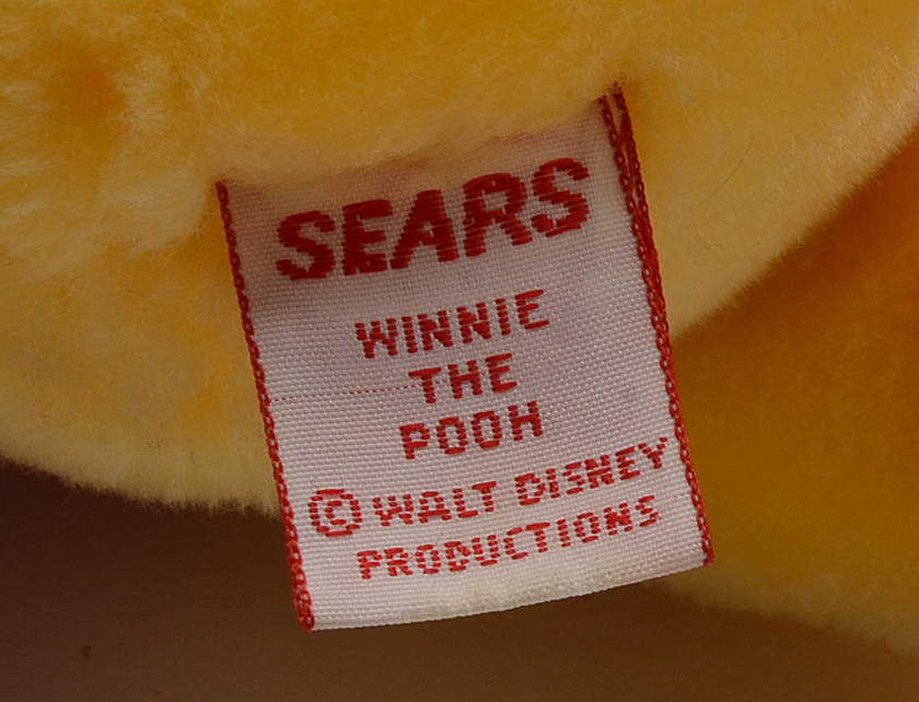 Sear Roebuck and Co. 1886-1986 Winnie The Pooh