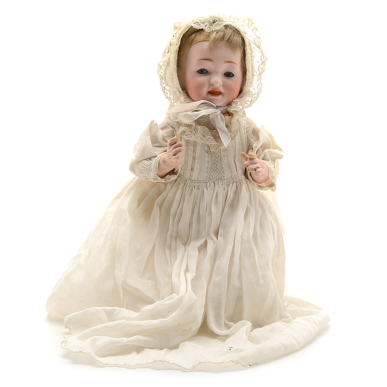 Antique Kestner German Porcelain Head Doll