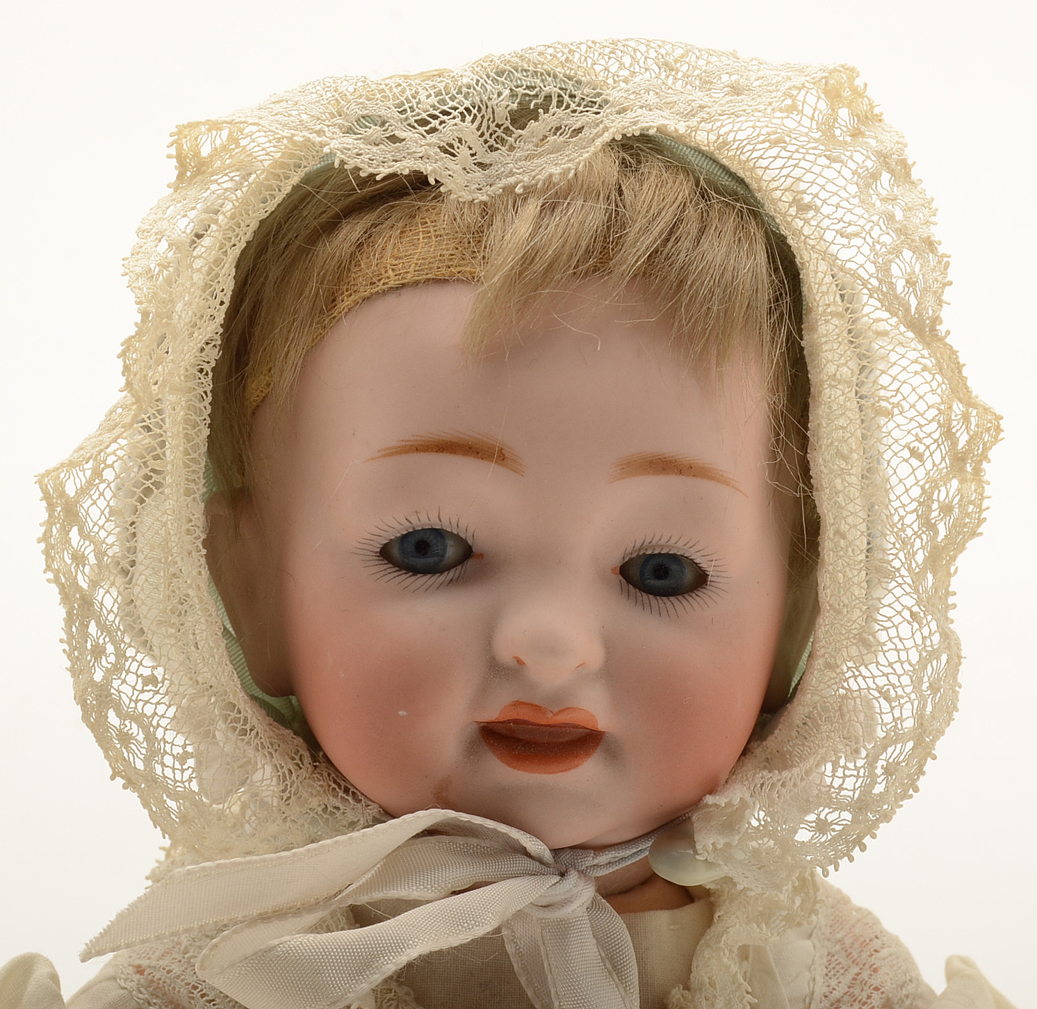 Antique Kestner German Porcelain Head Doll