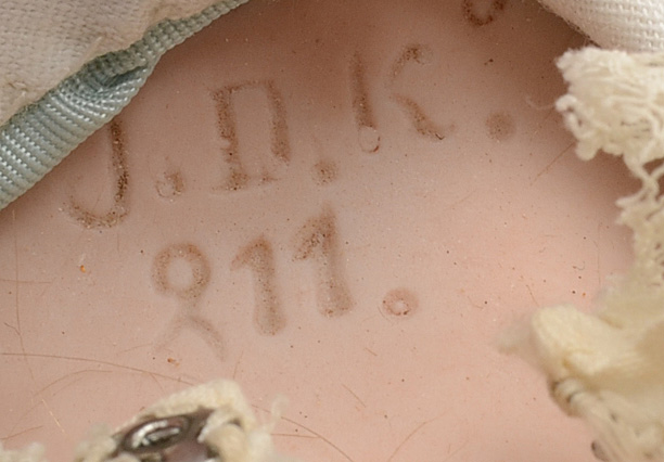 Antique Kestner German Porcelain Head Doll