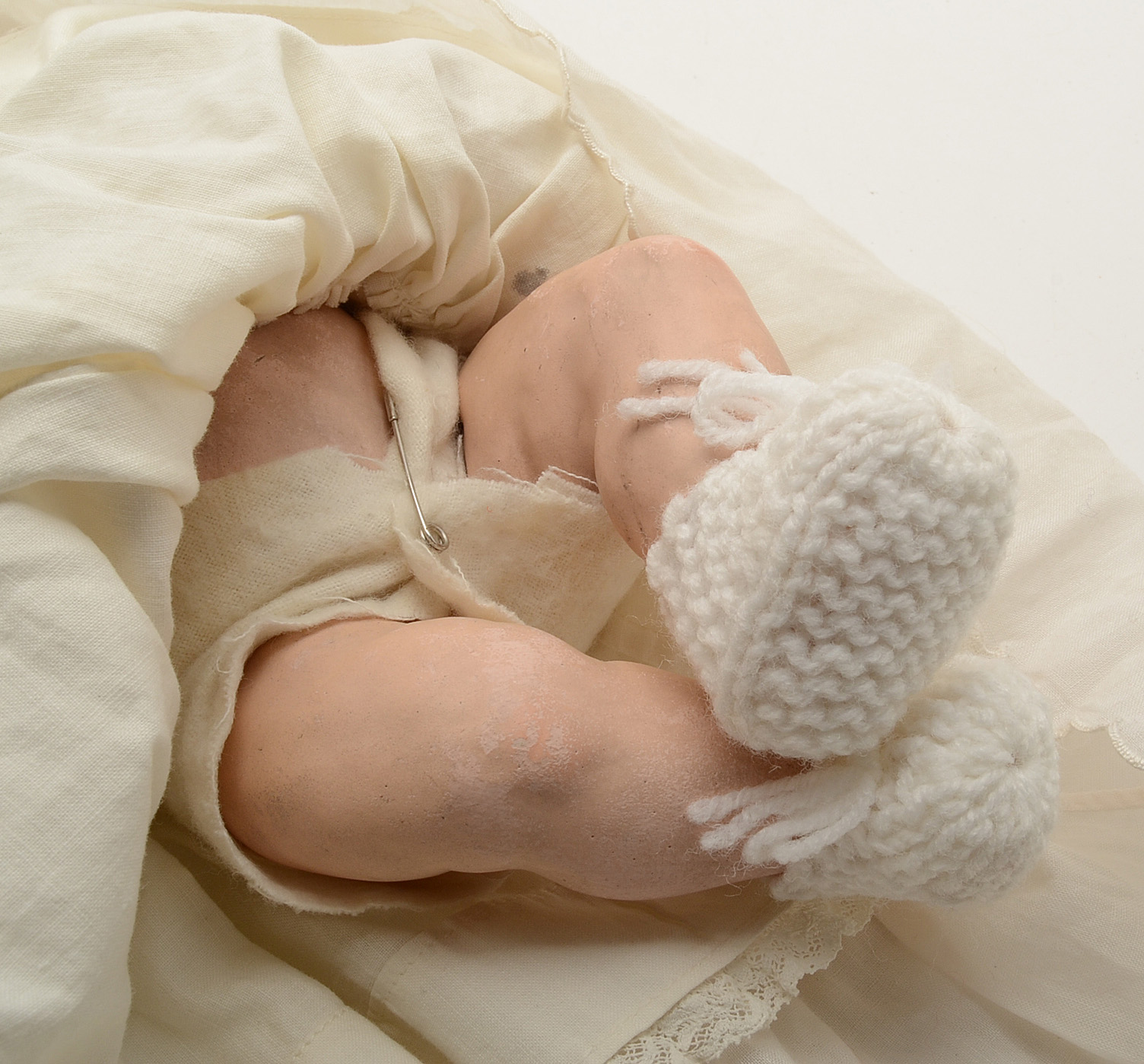 Antique Kestner German Porcelain Head Doll