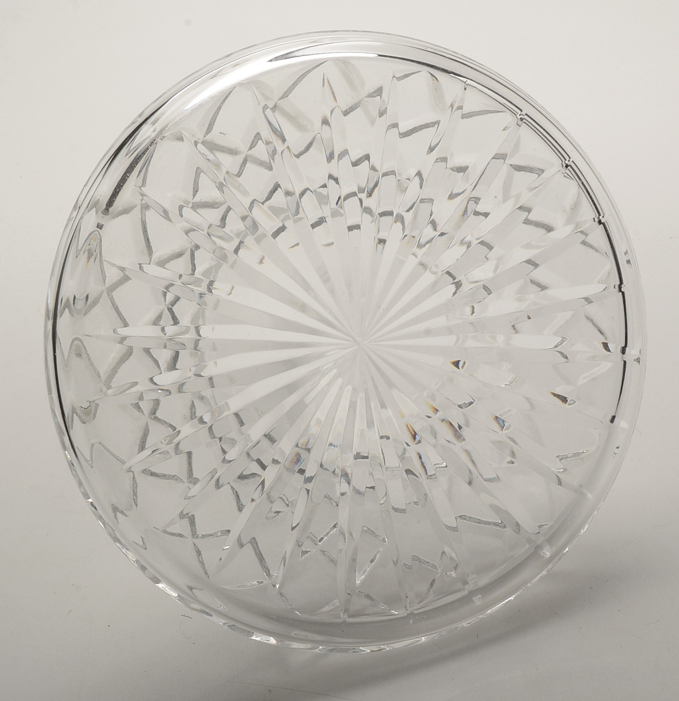 Vintage Crystal Ship's Decanter with Stopper