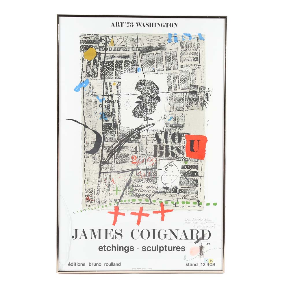 James Coignard Exhibition Poster