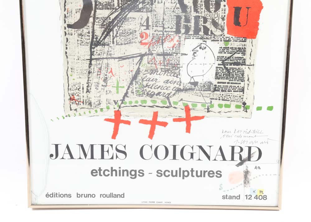 James Coignard Exhibition Poster