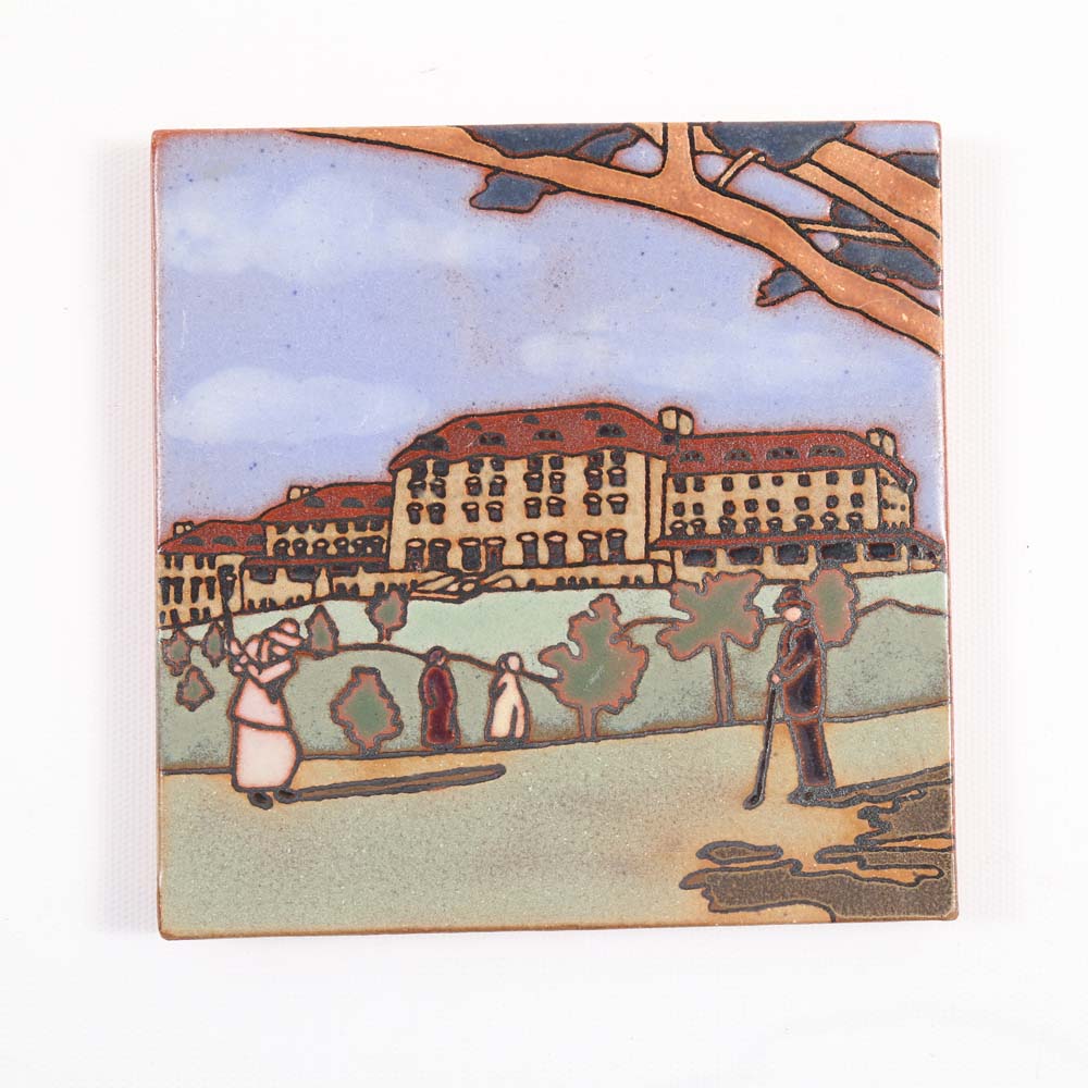 Tzadi Turrou Hand Painted Tiles