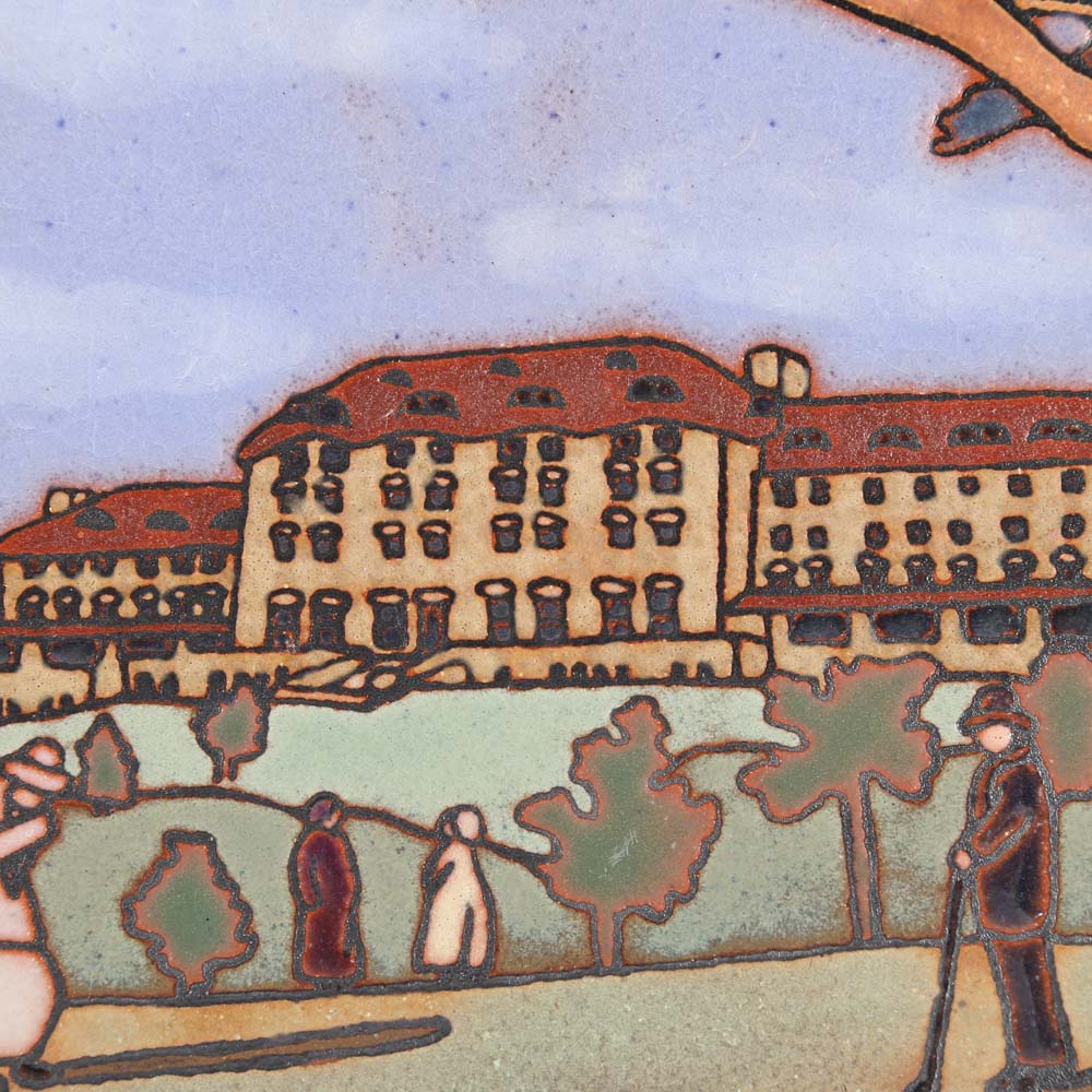 Tzadi Turrou Hand Painted Tiles