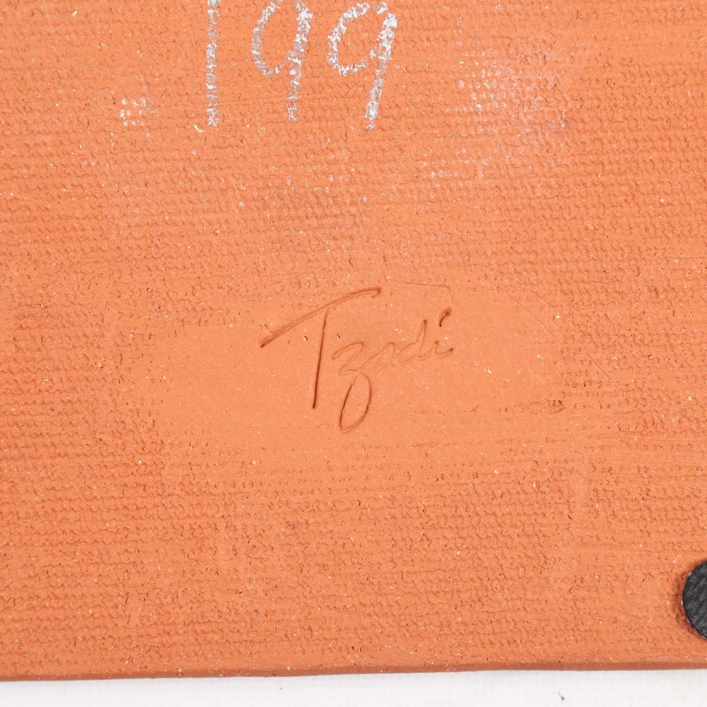 Tzadi Turrou Hand Painted Tiles