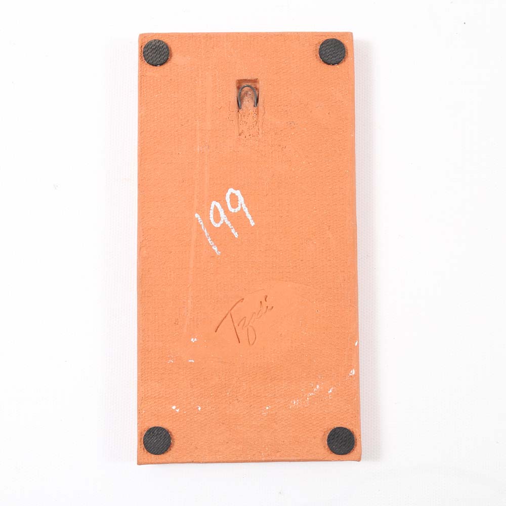 Tzadi Turrou Hand Painted Tiles