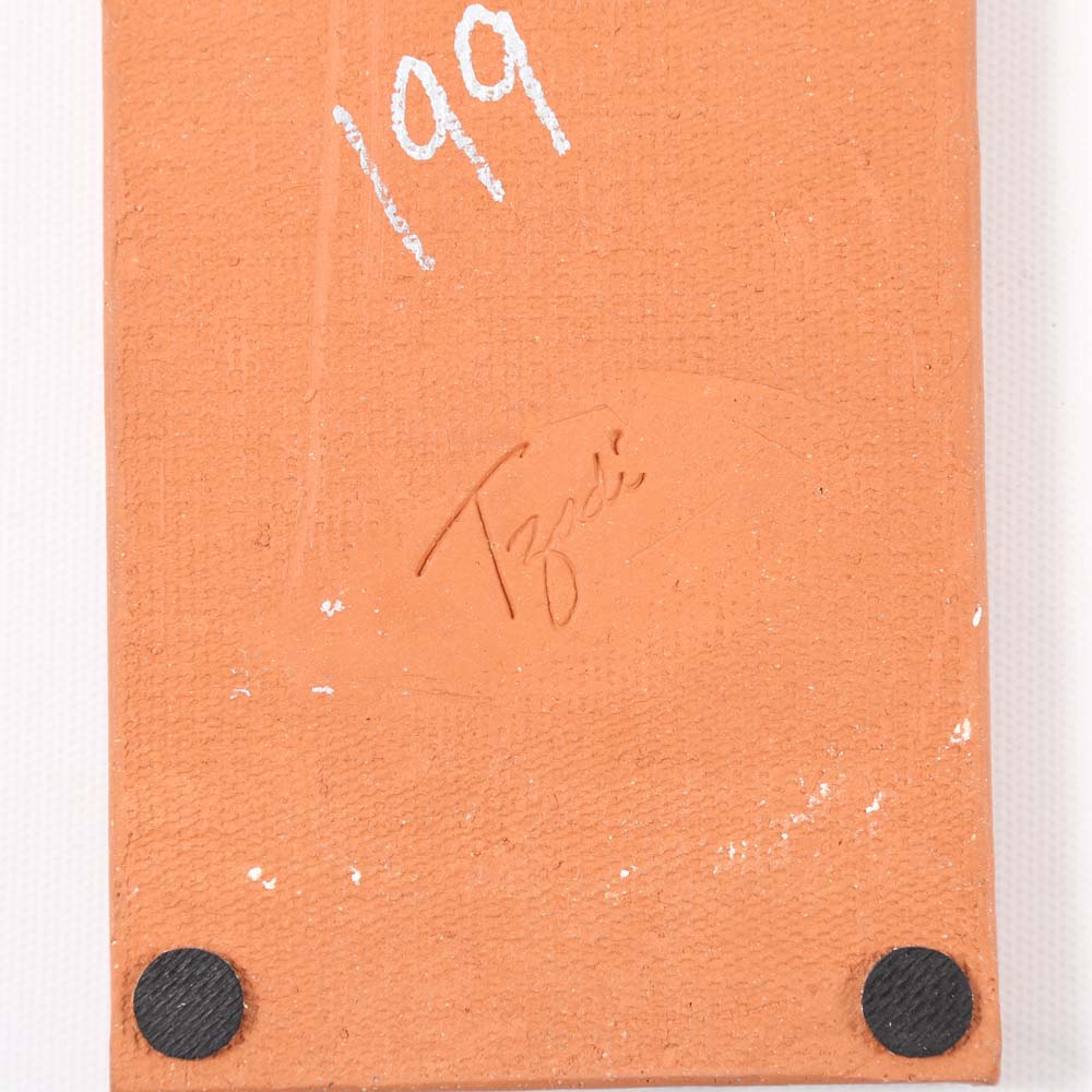 Tzadi Turrou Hand Painted Tiles