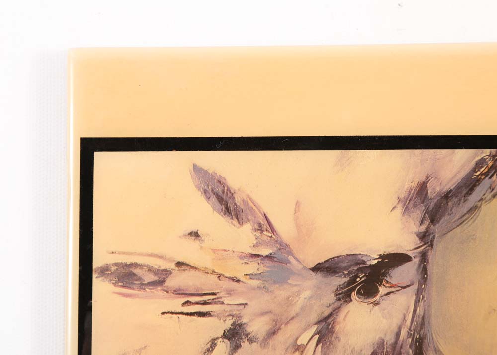 After Bert Seabourn Printed Tile "Soft Shoulder"