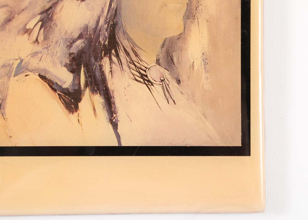 After Bert Seabourn Printed Tile "Soft Shoulder"