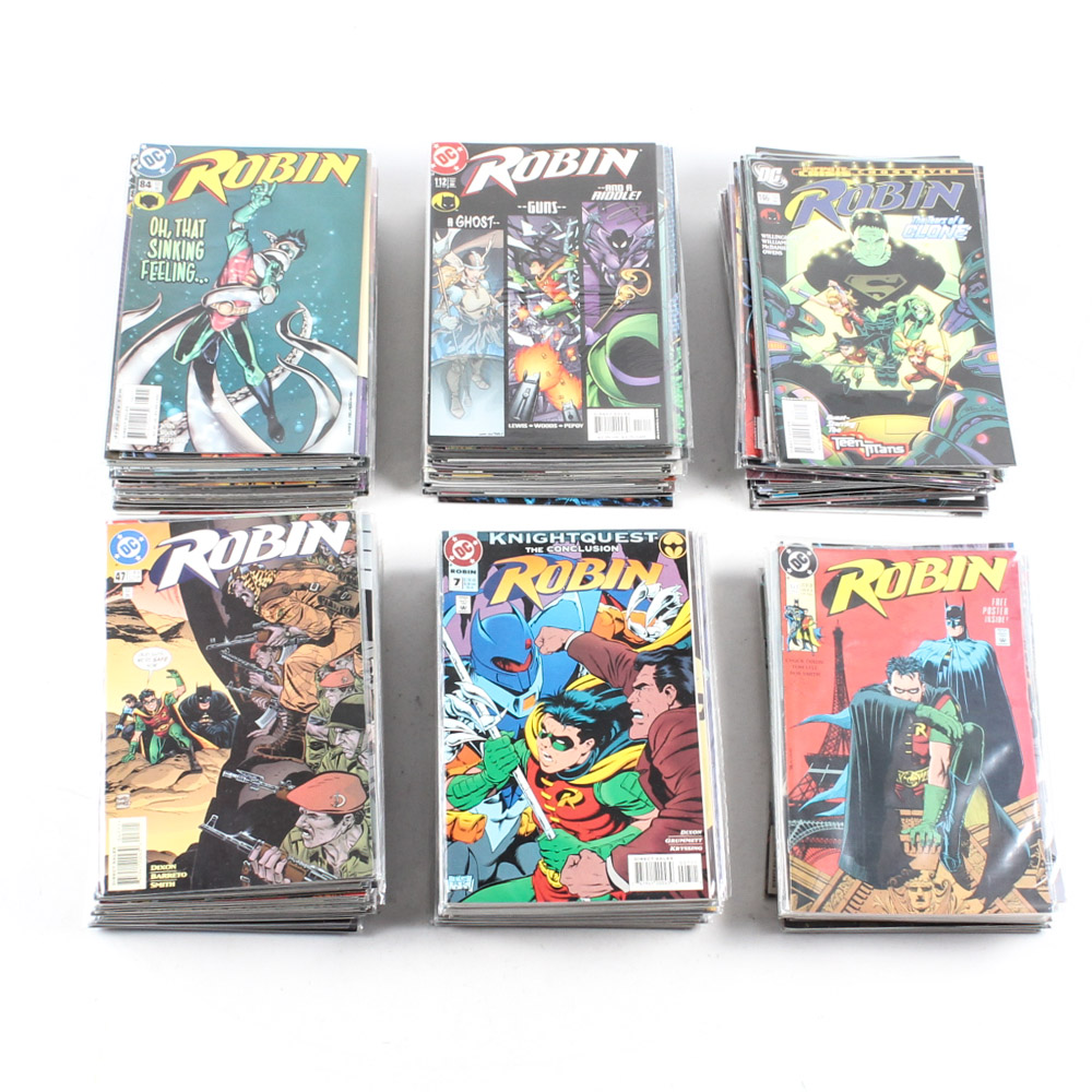 Extensive Collection of DC "Robin" Comic Books
