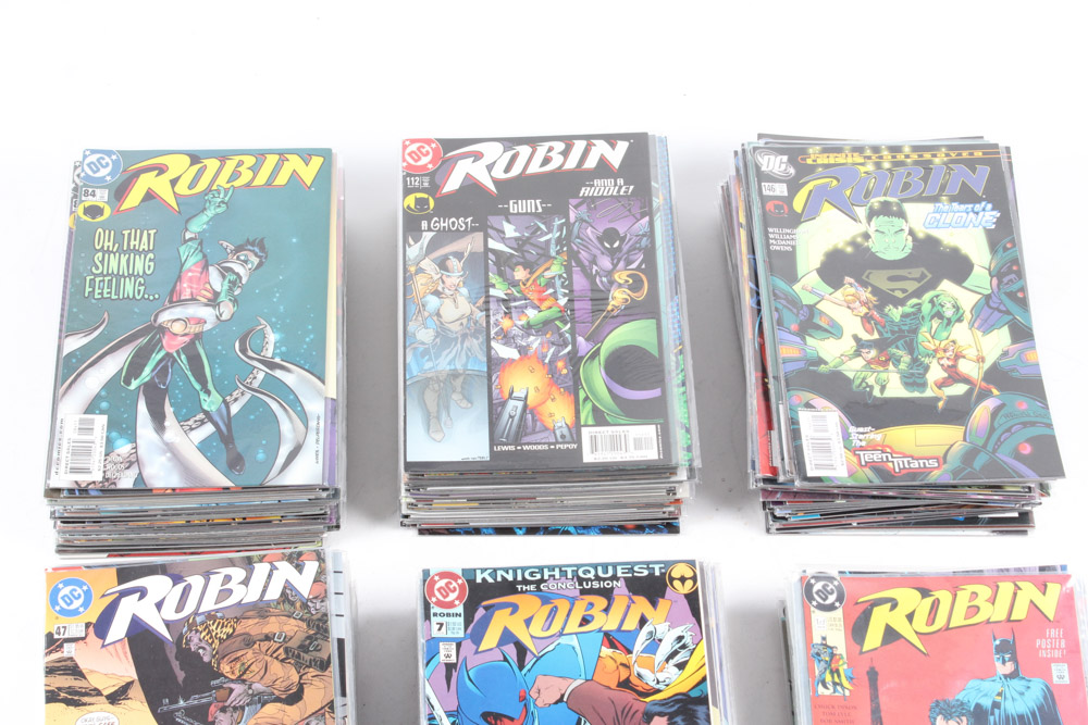 Extensive Collection of DC "Robin" Comic Books