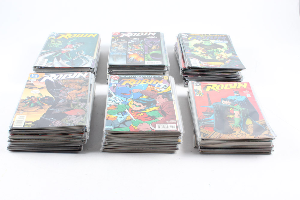 Extensive Collection of DC "Robin" Comic Books