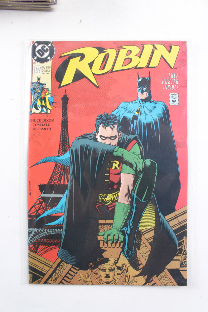 Extensive Collection of DC "Robin" Comic Books